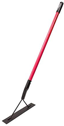 BULLY TOOLS 12-Gauge Grass Cutter - Manual Grass Cutter Tool with Long Fiberglass Handle for Yard Work, Garden Maintenance, Clearing Grass & Vines, Durable Steel Head - 100% Made in The USA, 45-inch