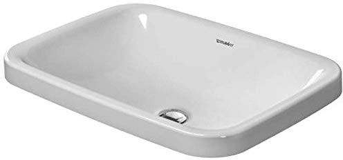 Duravit DuraStyle Einbauwaschtisch Weiß Hochglanz 600mm