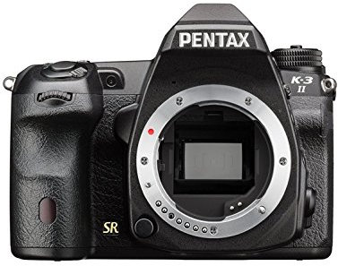 Pentax K-3II Gehäuse (24 Megapixel, 8 cm (3,2 Zoll) Display, Live-view, Full HD, GPS unit, Pixelshift) schwarz