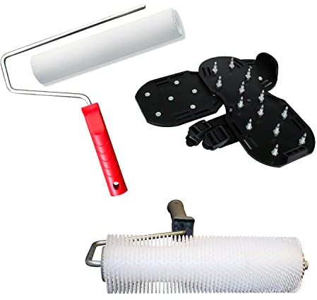 BEKATEQ Bearbetningsverktygsset: Nagelskor kortrulle + ventilationsrulle – BE-82 W