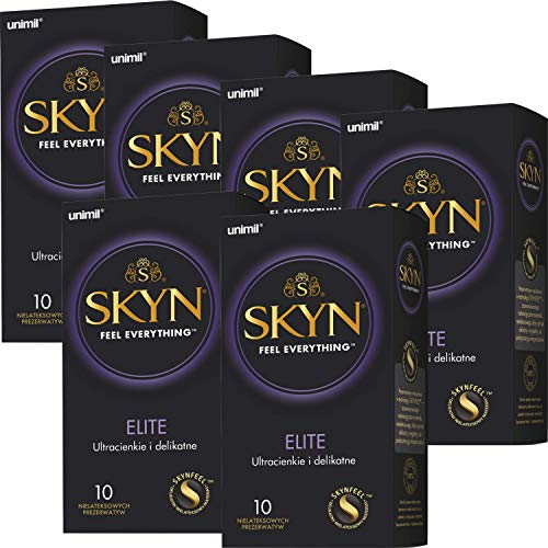 SKYN® Elite Kondome ohne Latex, 10er Pack (10 x 6 Stück)