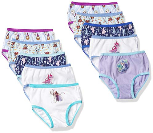 Disney Frozen Underwear available in Brief Panties and Girl Shorts, Sizes 2/3T-10