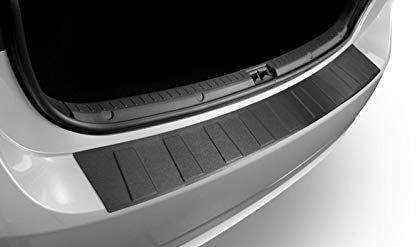 Edelstahl Ladekantenschutz Heckleiste maßgefertigt, kompatibel mit Peugeot 308 II FL Hatchback(5) (2017-)