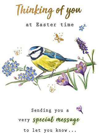 Easter Card Thinking of You - 8 x 6 inches - Regal Publishing