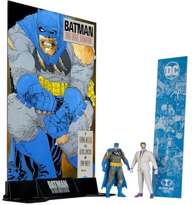 Batman (Blue Battle Damage) & The Joker|