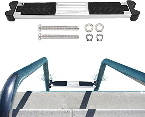 Piscina | Livelli di ricambio per scala in acciaio inox ispessiti – Scaletta per piscina ad alte prestazioni