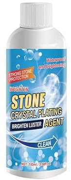Stone Stain Remover Cleaner, Stone Crystal Plating Brighten Luster Agent, Marble Stone Cleaner Polishes, Natural Stone Cleaner, Stone Stain Remover Cleaner for Marble, Granite, Quartz (1)