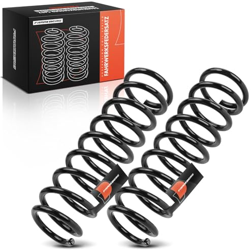 Frankberg 2x Muelles de Suspensión Eje trasero Compatible con Outlander I CUW SUV 2003-2007 Replace# MN101522