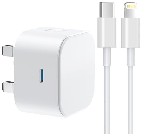 Charger for iPhone,SEVENGO i Phone Fast Charger Cable and Plug 20W Super Charge Compatible with iPhone 14/14 Plus/14 Pro Max/13 Pro/12 Pro/SE/11 Pro,1M New Rapid USB C to PD Charging Lead and Plug