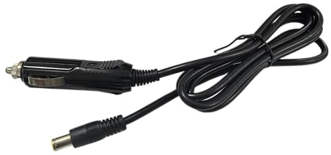 12V/24V Car Charging Cable for Jackery, BLUETTI, Anker, GRECELL, Goal Zero Portable Power Station Cigarette Lighter Charging Cable with DC7909 + DC8020 Plugs (1.5M/4.9FT) - Black