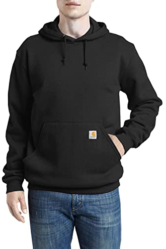 Carhartt Workwear Kapuzenpullover Hooded Sweater Original Fit, L, schwarz, K121BLK