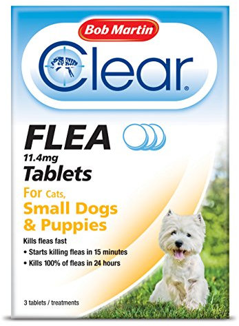 Bob Martin Clear Flea Cats & Small Dogs 3 Tablets (Pack of 6)