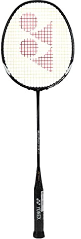 Yonex Muscle Power 29 Lite Badminton Racquet | Color: Black Grey | Size: G4 | Material: Graphite | Weight: 85-89.9 Grams | Tension: 30 lbs| Grip Size: 3 3/4 inche | for Intermediate | Isometric Shape