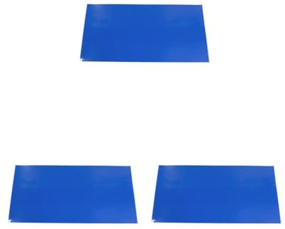 Juego de 3 alfombrillas altamente adhesivas sin polvo, impermeables, duraderas, para eliminar el polvo y la suciedad