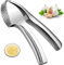 Jidyllic Premium Garlic Crusher,Heavy Duty Garlic Crusher and Mincer Garlic Press with Handle Manual Garlics Press Professional Kitchen Gadgets for Chopped Vegetables Uses