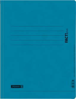 25X BRUNNEN Schnellhefter FACT!plus türkis