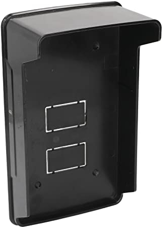 Doorbell Rain Cover Acrylic Weatherproof Keypad Access Controller Protector Shell Protector for Home Wireless Doorbell Video Doorbell Door Lock