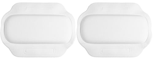 minkissy 2 Almohadas De Bañera con Ventosas Cojín De Bañera para Cabeza Y Cuello Almohada De Baño para SPA Ducha En Casa Y La Mayoría De Bañeras