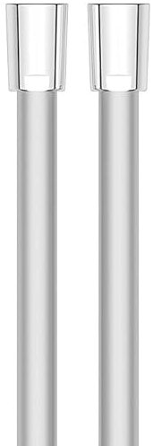 AquaCraft Brauseschlauch 175 cm Chrom I Duschschlauch Kunststoff I Flexschlauch 1/2 Zoll I Brauseschlauch Badezimmer I Dusche Schlauch I Wasserschlauch Universal