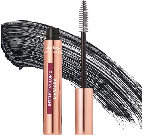 M. Asam MAGIC FINISH Intense Volume Mascara (10 ml) – Mascara Noir Volume Et Longueur Pour Un Regard Intense, Maquillage Pour Les Yeux Avec Brosse Cils Précise, Vegan, Effet Faux Cils