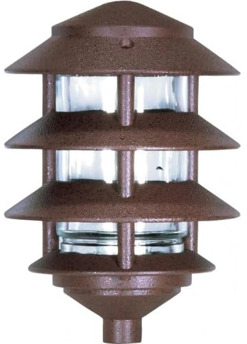 Nuvo Lighting SF76/633 Transitional One Light Post Mount in Bronze/Dark finish