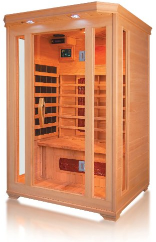 Cabine de sauna à infrarouge pour 2 personnes