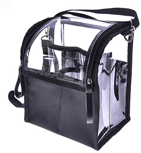 Jula Vance Trave Makeup Brush Holder with 4 Dividers and Shoulder Straps Medium 1 Count (Pack of 1)