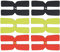 VGEBY Gewichtsausgleichsstreifen für Tennisschläger, 6-teiliges H-Silikon-Tennisschläger-Gewichtsausgleichsset