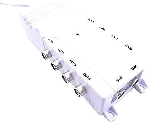 Amplificatore IEC Blaster serie 2-8 75, amplificatori aerei/satellitari, apparecchiature satellitari di distribuzione, confezione da 1 pezzo - DAR280