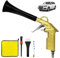 ZPSNDP Auto Reinigungspistole Kit, Innenraum Auto Detailing Tools mit Düse und Staubbürste, Luftgebläse für Auto Detailing, Auto Detailing Luftpistole, Luftgebläse Pistole für Auto Trockenreinigung