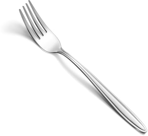 Table Forks Set of 24, Pleafind Food Grade Stainless Steel Dinner Forks, Mirror Polishing Fork Set for Home/Kitchen/Restaurant, Dishwasher Safe (7.87 inch, 20cm)