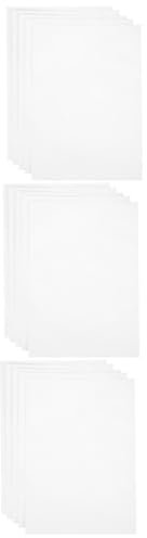 Lurrose 15 Stück Aktenvernichter- Schmierölpapier Schmierölpaket Schmierölpapiere Aktenvernichteröl-Schmierölpaket Schmierpapiere Weißes Aktenvernichter-Gefettetes