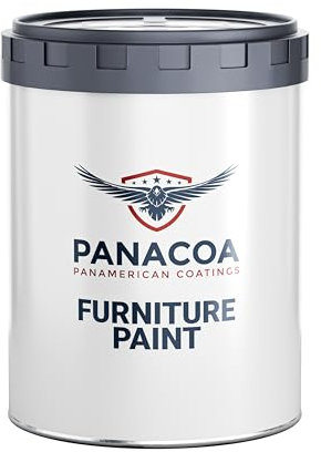 PANACOA Möbelfarbe Holzfarbe Holzlack Möbellack ohne Schleifen l Weiß 750ml