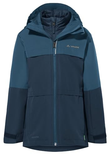 VAUDE unisex - barn Kids Snow Cup 3in1 Jacket III Dubbel jacka
