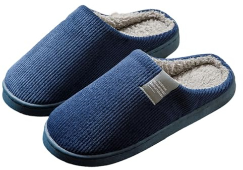 Sunnyuk Zapatillas de Estar por Casa Hombre y Mujer Algodón Pantuflas Cómodo y Suave para Hotel Viaje 2025