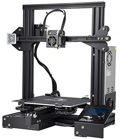 Offizieller Creality Ender 3 3D Drucker Voll Open Source mit Wiederaufnahme Druckfunktion DIY 3D Drucker Druckgröße 220 x 220 x 250mm
