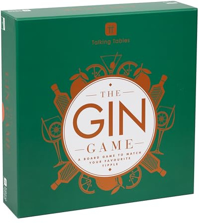 Gin Themed Trivia Board Game | Games Night | Adults, After Dinner Party, Table Game, General Knowledge, G&T, Gins Lover, Tonic, Alcohol, Drinking, Hen or Stag Do, Christmas, Birthday, Present