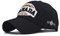 XibeiTrade Baseballkappe mit Kanada-Ahorn-Flagge, Baumwolle, für Herren und Damen, Schwarz , M