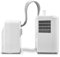 TROTEC PAC C 1500 S - Climatiseur mobile de camping 3 en 1 connecté Wi-Fi : refroidissement, déshumidification & ventilation, 1.500 W, réservoir 4,4L, idéal : tente, camping-car, caravane, mobil home