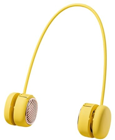 laxreheye Ventiladores De Cuello,5 Velocidades Silencioso Flexible Y Ponible - Ventilador De Cuello Recargable,Para Exterior Viajes En Coche Verano Camping Crucero Mujer