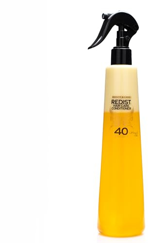 Redist Acondicionador para el cabello de 2 fases, 400 ml, Miracle Oil 40, tratamiento para el cabello, spray sin enjuague, elimina el perfume de las puntas abiertas, spray de calor
