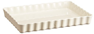 Taartvorm diep rechthoek 2.40 Ltr Emile Henry 6038-02 Argile