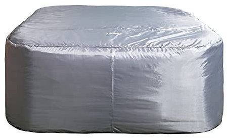 CleverSpa Small Square Award Winning Universal Thermal Hot Tub Cover, Outdoor Spa Cover, Waterproof, UV Resistant- Fits all Hot Tubs up to 150cm, Black