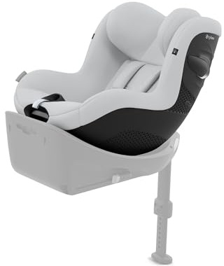 CYBEX Gold child car seat Sirona G i-Size Comfort, Without base, For 3 month old babues to 4 years of age, Max. 19 kg, 61 - 105 cm (newborn/40 cm with newborn insert), Fog Grey