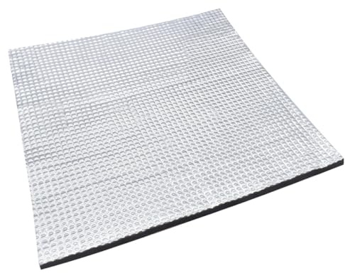 GRIRIW Alfombrilla Aislamiento Energía en de Reflectante Ahorro Plateada y Térmica Película Térmico Invierno para Mascotas Loros Adecuado para Nidos Frío