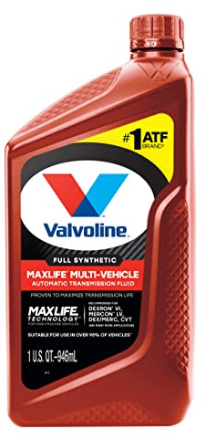 Valvoline Multi-Vehicle ATF Full Synthetic Automatic Transmission Fluid 1 Quart