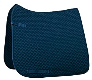 HKM 560557 Small Quilted Dressage Saddle Pad, L