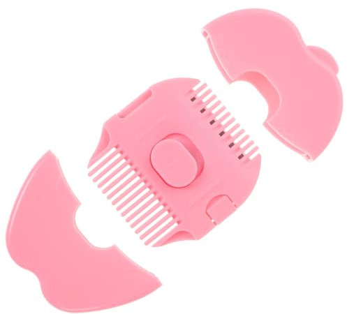 UPKOCH Peine Cortapelos Manual Para Bebé Con Recortador De Flequillo Y Puntas Abiertas Diseño Ergonómico Y Seguridad Para Cuidado Del Cabello Infantil En Casa