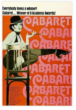 Póster de lienzo vintage de película cabaret, decoración de dormitorio, paisaje, oficina, habitación, regalo, 30 x 45 cm