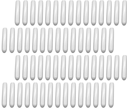 TEHAUX 200 Pezzi Cappucci Protezione Terminali Porta Posate Lavastoviglie Riparazione Prong Caps in Plastica Bianco Copertura Anti-usura e Polvere Per Accessori Lavastoviglie Incasso e Pi
